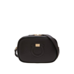 Salvatore Ferragamo Gancini Leather Camera Bag
