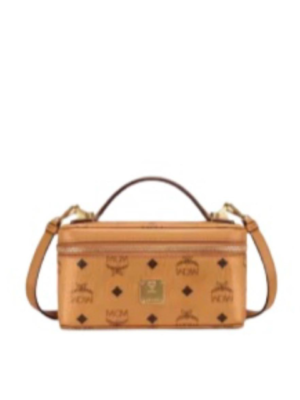 MCM Rockstar Vanity Monogram-Print Crossbody Bag
