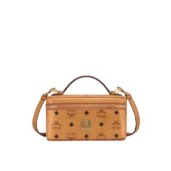 MCM Rockstar Vanity Monogram-Print Crossbody Bag