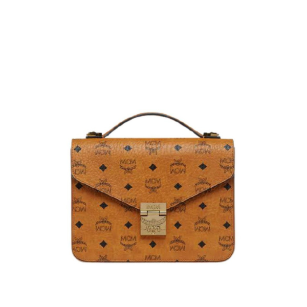 MCM Patricia Satchel in Visetos