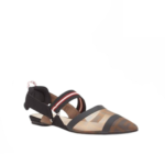 Fendi Colibri Mesh Trekking Slingback Flat