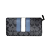 Coach Men Long Wallet With Varsity Stripe