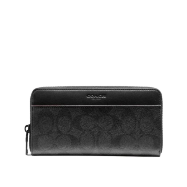 Coach Accordion Wallet in Signature Canvas