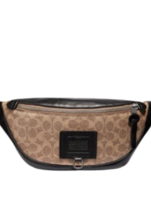 Coach Rivington Belt Bag In Signature Canvas