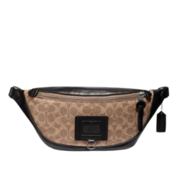 Coach Rivington Belt Bag In Signature Canvas