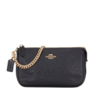 Coach Large Wristlet 19 in Signature Leather