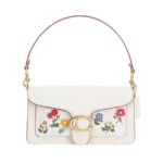 Coach Signature Floral Embroidery Tabby Shoulder Bag