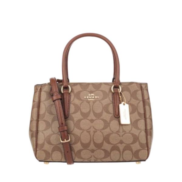Coach Mini Sage Carryall In Signature Canvas
