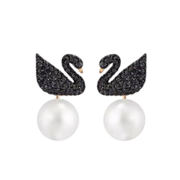 Swarovski Iconic Swan Pierced Earrings Jackets