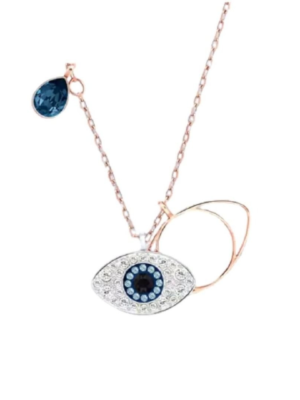 Swarovski Symbolic Evil Eye Pendant Blue