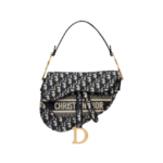 Christian Dior Saddle Bag Oblique Embroidery
