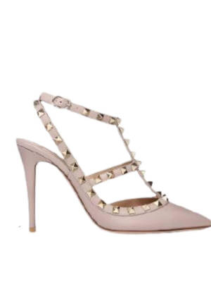 Valentino Rockstud Ankle Strap Pump