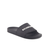 Balenciaga Logo Pool Slides