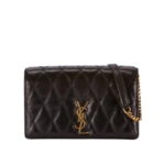 Yves Saint Laurent Angie Monogram Quilted Lamb Crossbody Bag