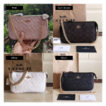 Coach Large Wristlet 19 in Signature Leather