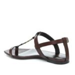 Yves Saint Laurent Cassandra leather sandals