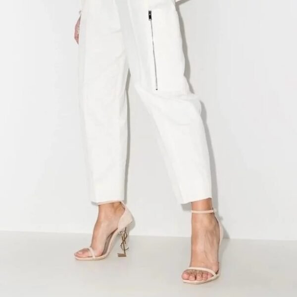 Yves Saint Laurent Opyum Suede Sandals