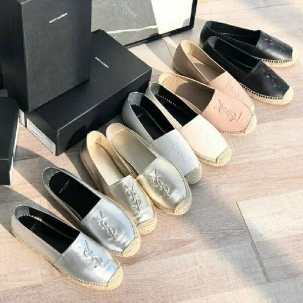 Yves Saint Laurent Logo Espadrille