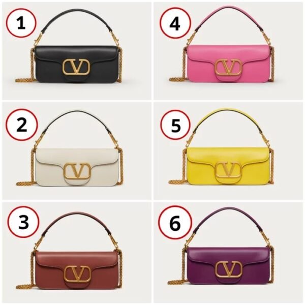 Valentino Loco Calfskin Shoulder Bag