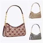 Tory Burch T Monogram Jacquard Studio Shoulder Bag