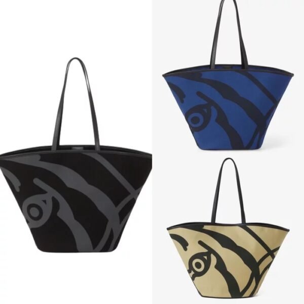 Kenzo Arc canvas tote bag
