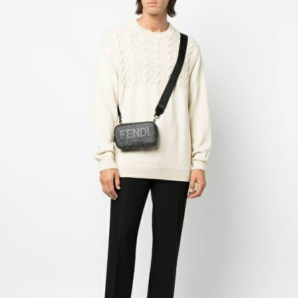 Fendi Small Camera Bangs FF Fabric
