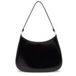 Prada Cleo Brushed Leather Shoulder Bag