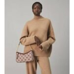 Tory Burch T Monogram Jacquard Studio Shoulder Bag
