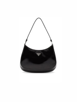 Prada Cleo Brushed Leather Shoulder Bag