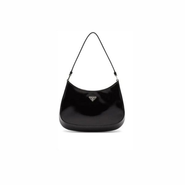 Prada Cleo Brushed Leather Shoulder Bag