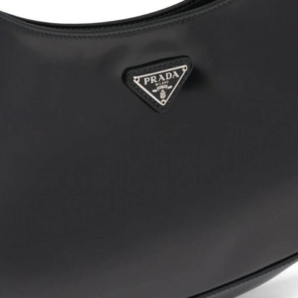 Prada Cleo Brushed Leather Shoulder Bag