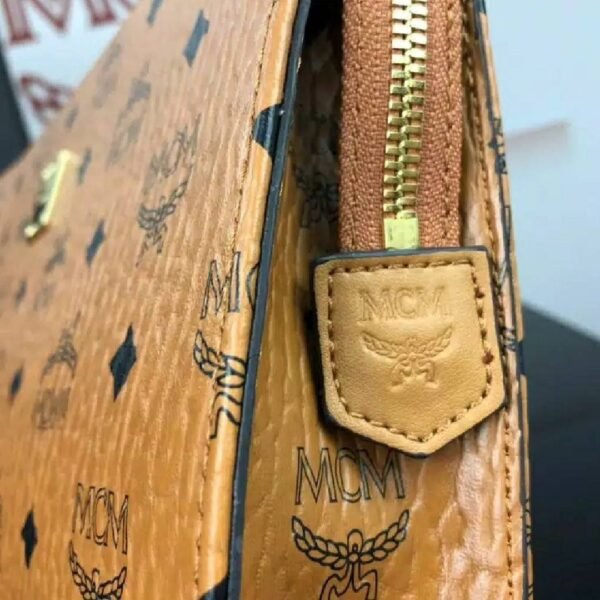 MCM Signature Logo Clutch