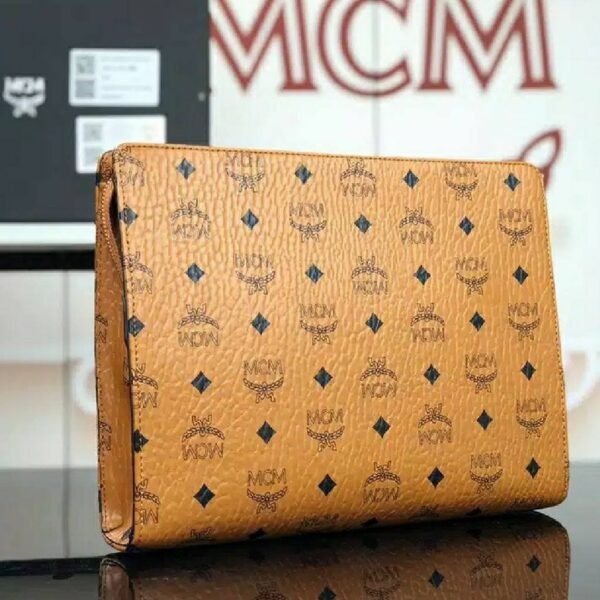 MCM Signature Logo Clutch