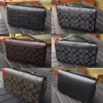 Coach Signature Travel Clutch