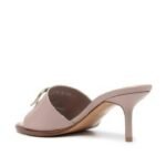 Valentino Vlogo Leather Heels
