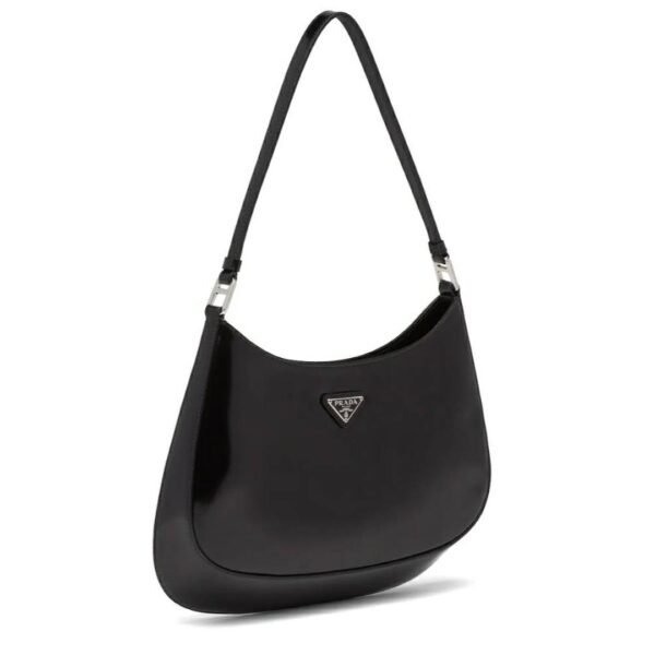 Prada Cleo Brushed Leather Shoulder Bag
