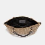 Coach Small Kelsey Satchel In Signature Jacquard