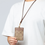 Coach Lanyard Card Holder