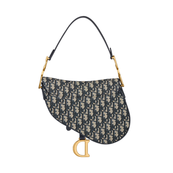 Christian Dior Saddle Bag Oblique Jacquard