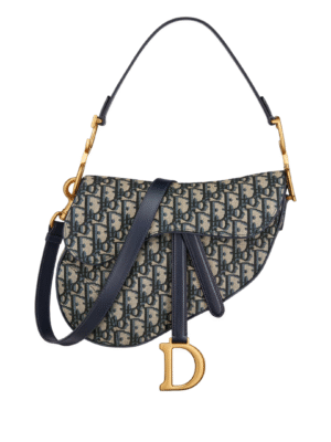 Christian Dior Saddle Bag Oblique Jacquard