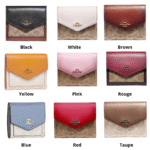 Coach Small Wallet in Colorblock