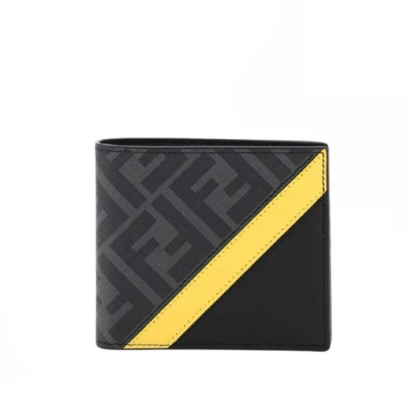 Fendi FF Stripe Bifold Wallet