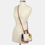Coach Micro Zoe Crossbody in Colorblock