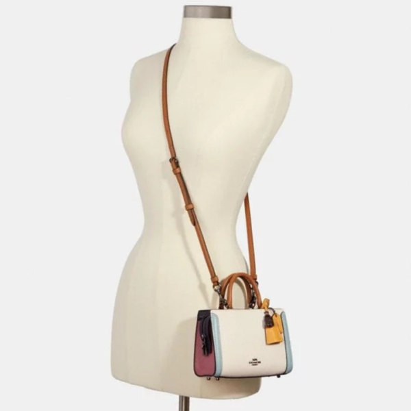 Coach Micro Zoe Crossbody in Colorblock