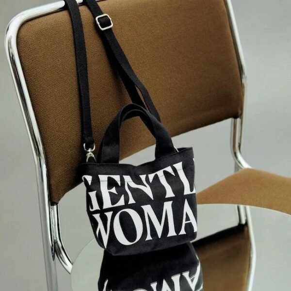 Gentle Woman Canvas Tote