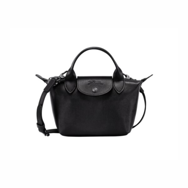 Longchamp Le Pliage Cuir Mini