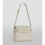 Yves Saint Laurent Small Leather canvas Manhattan Tote Bag