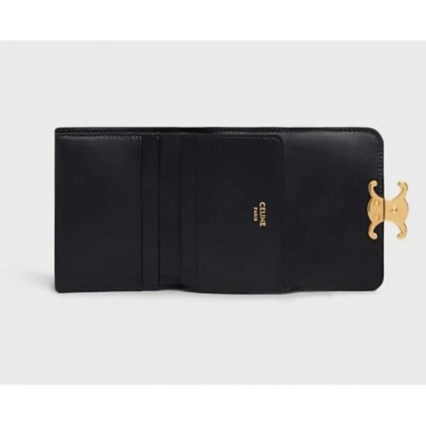 Celine Triomphe Leather Wallet