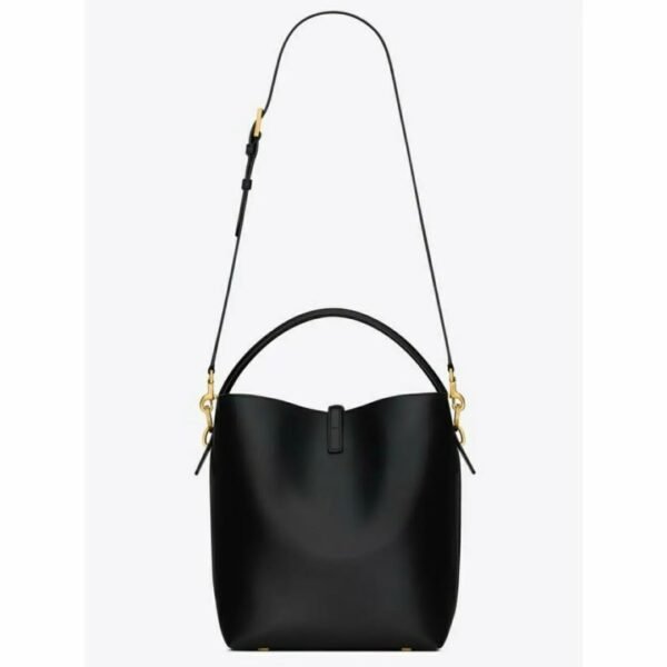 Yves Saint Laurent Le 37 In Shiny Leather
