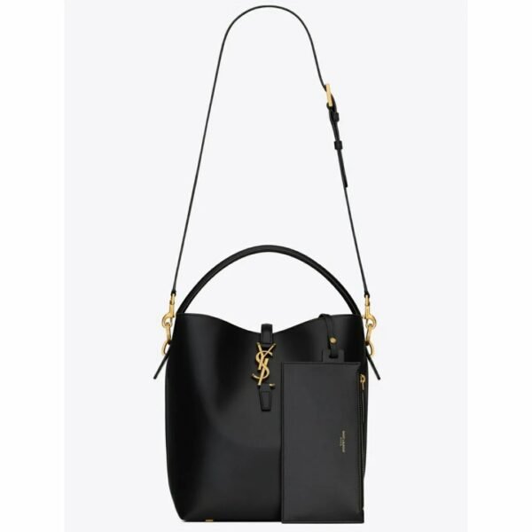Yves Saint Laurent Le 37 In Shiny Leather